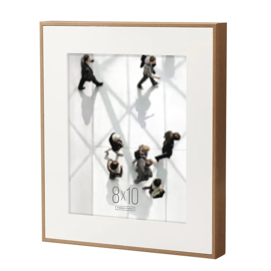 Boulevard Walnut Veneer 8x10" Photo Frame with Matte