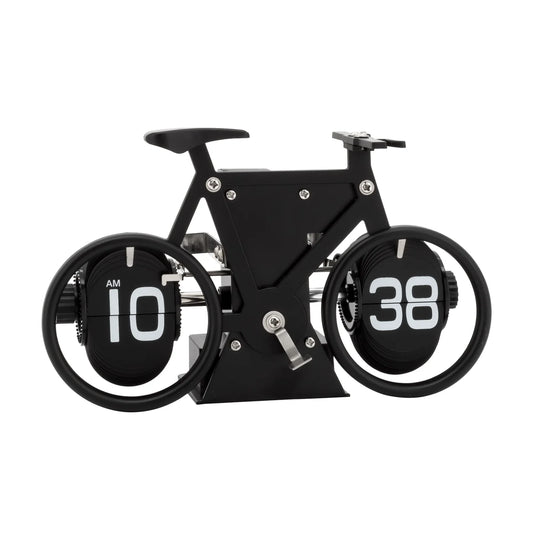 Retro Bicycle Flip Motion Clock