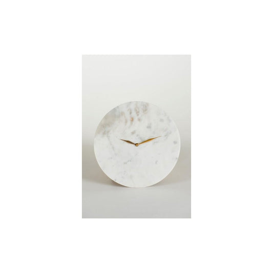 Small White Marble Clock
